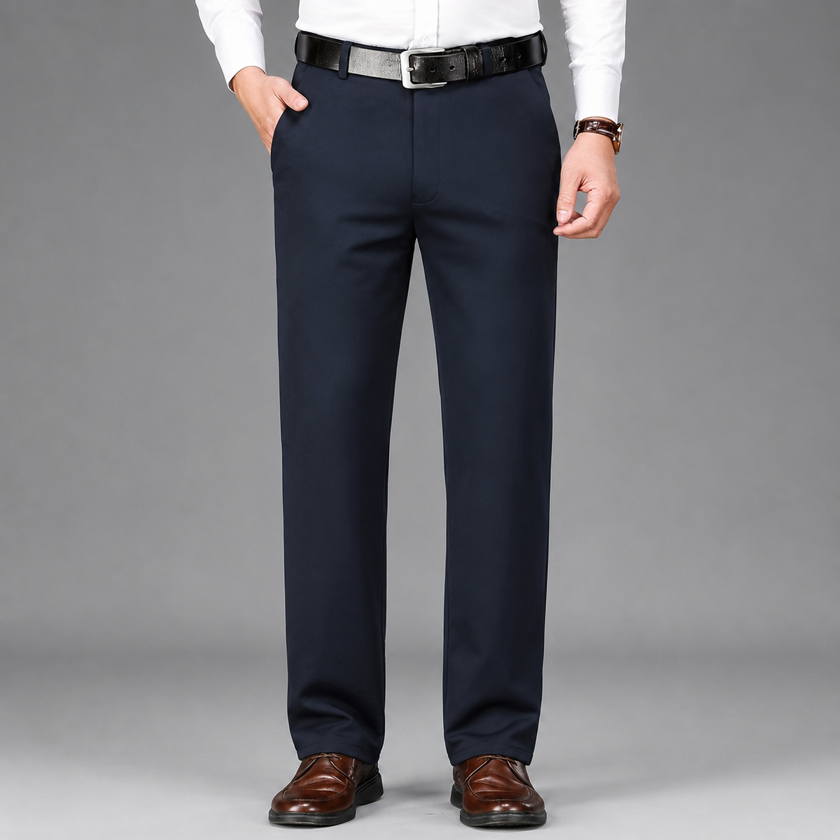 Men's Straight Leg Dress Pants