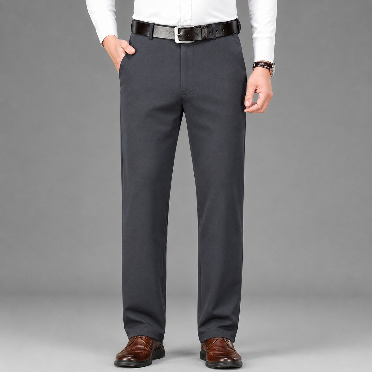 Men's Straight Leg Dress Pants
