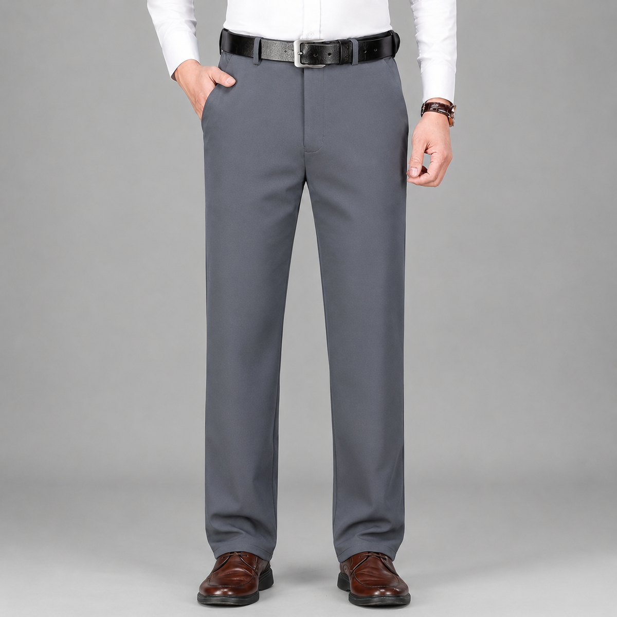 Men's Straight Leg Dress Pants