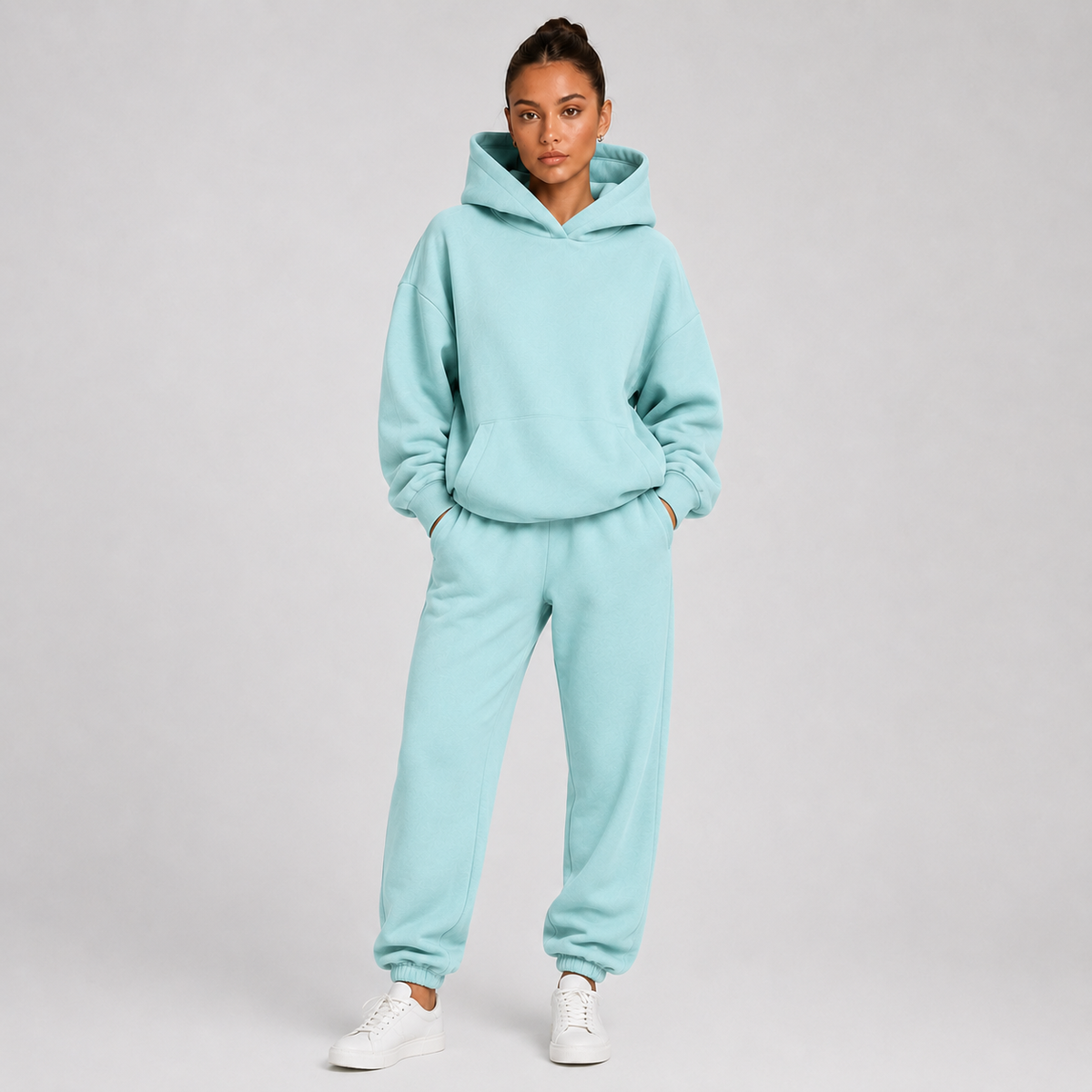 Women's Tracksuit Set Oversized Hoodie and Joggers