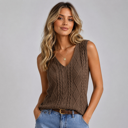 Women's Cable Knit Cardigan