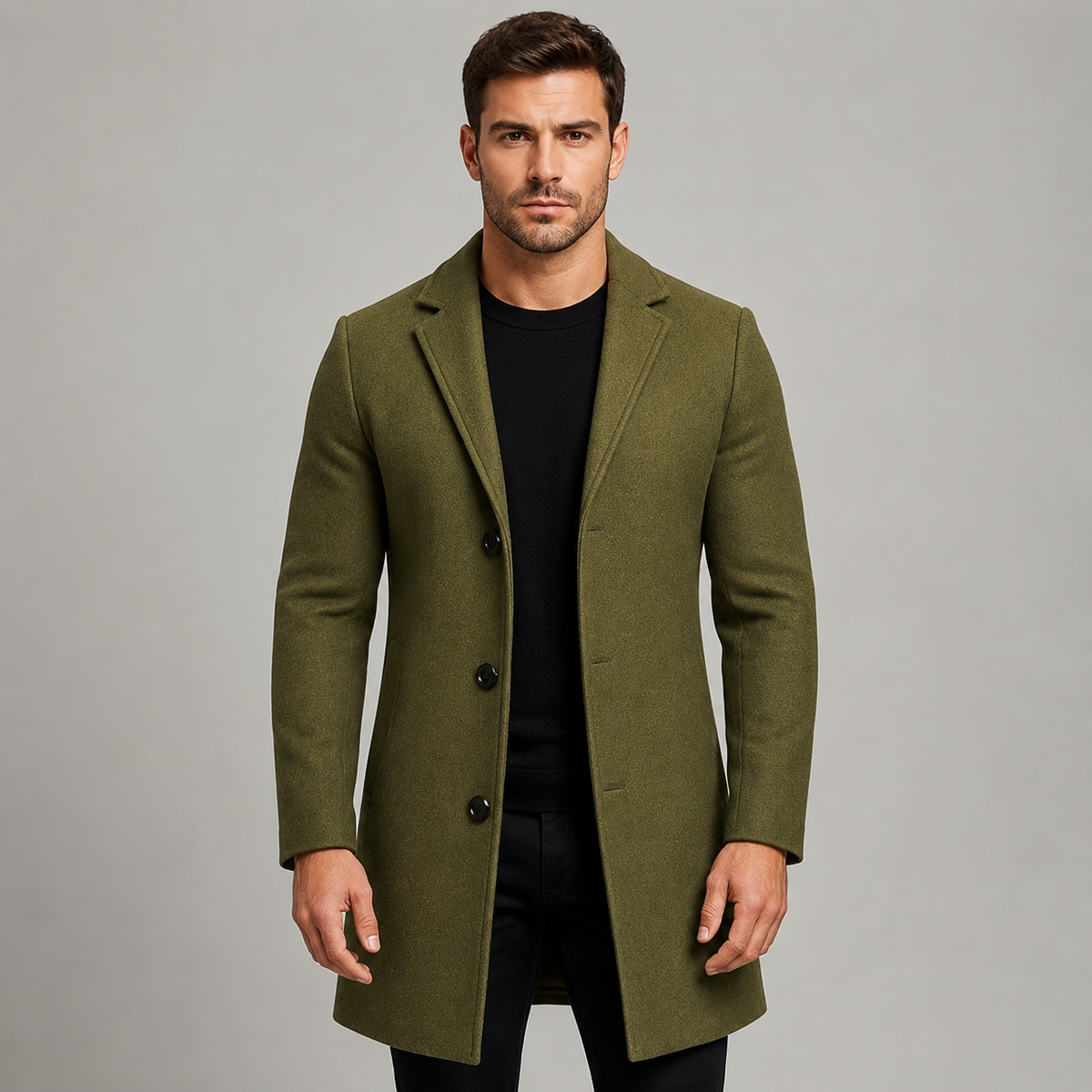 Men's Tailored Overcoat