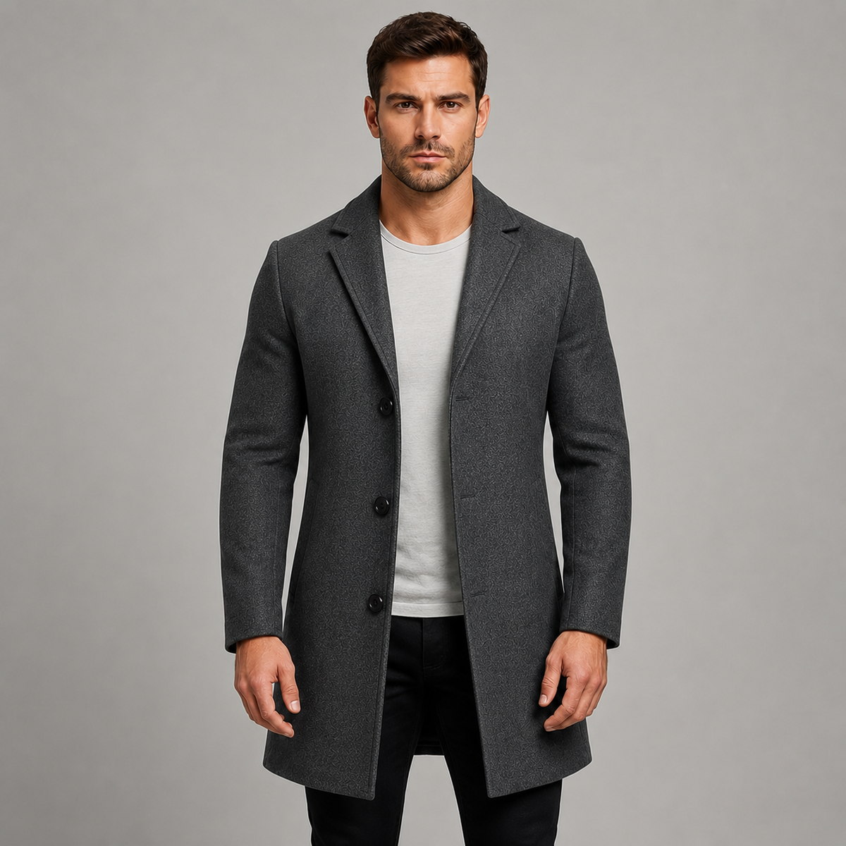 Men's Tailored Overcoat