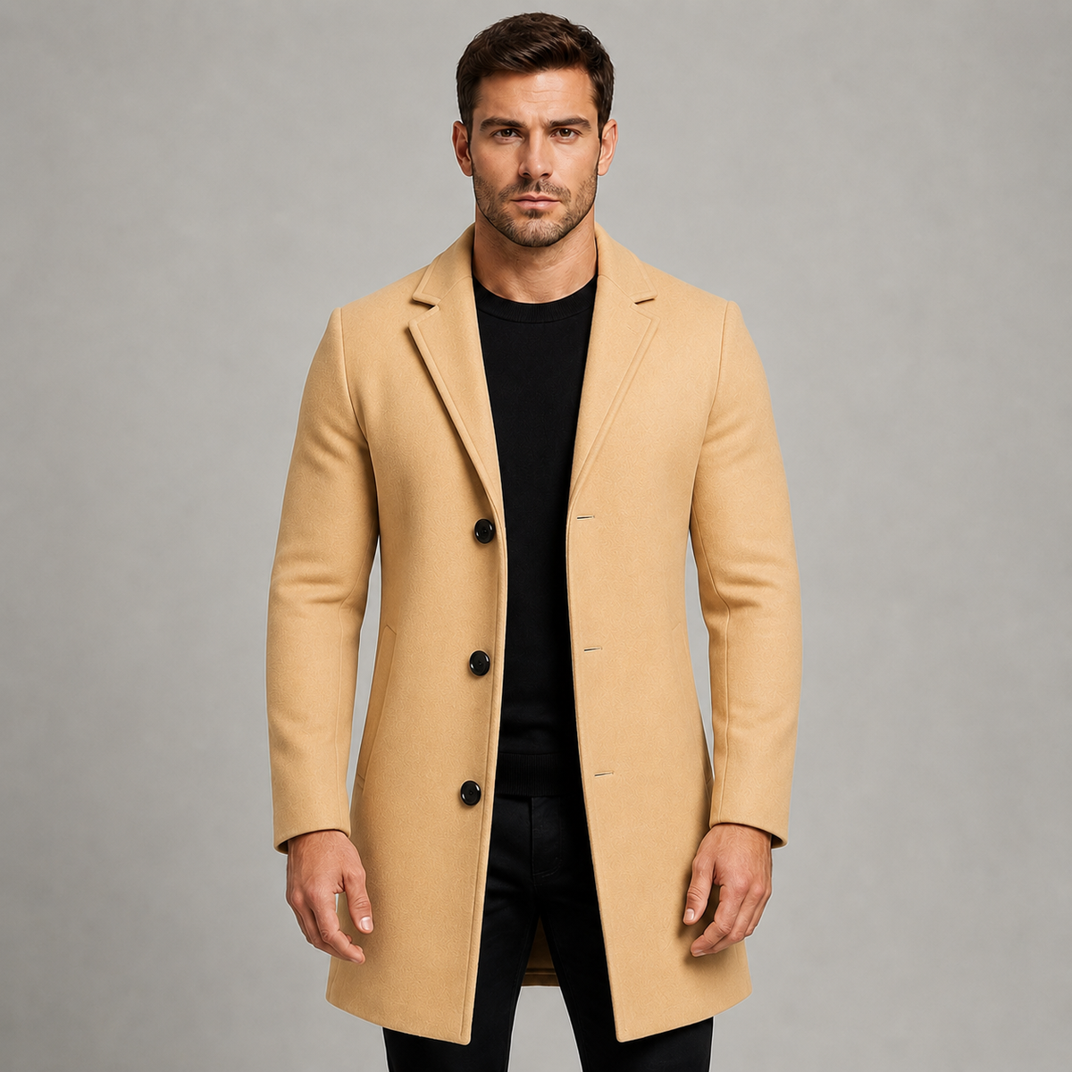 Men's Tailored Overcoat