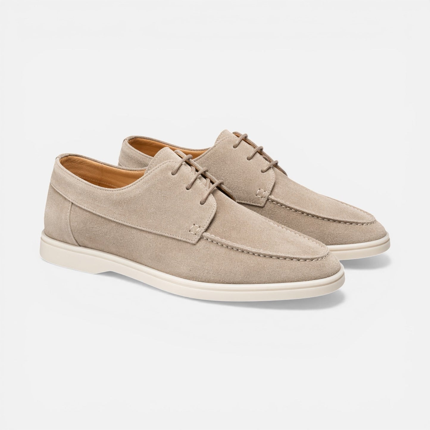 Men's Lace-Up Loafer Style Dress Shoes