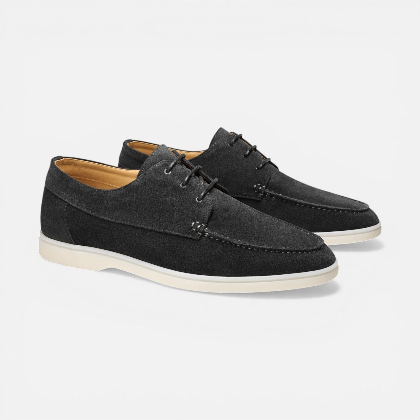 Men's Lace-Up Loafer Style Dress Shoes