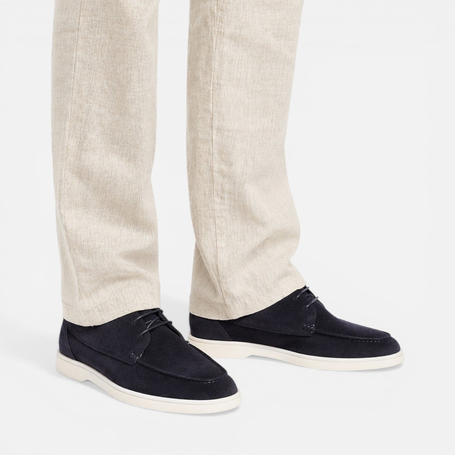 Men's Lace-Up Loafer Style Dress Shoes