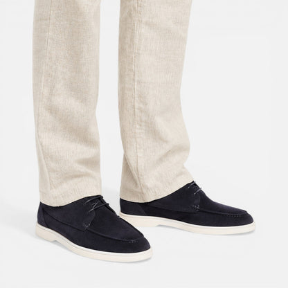 Men's Lace-Up Loafer Style Dress Shoes