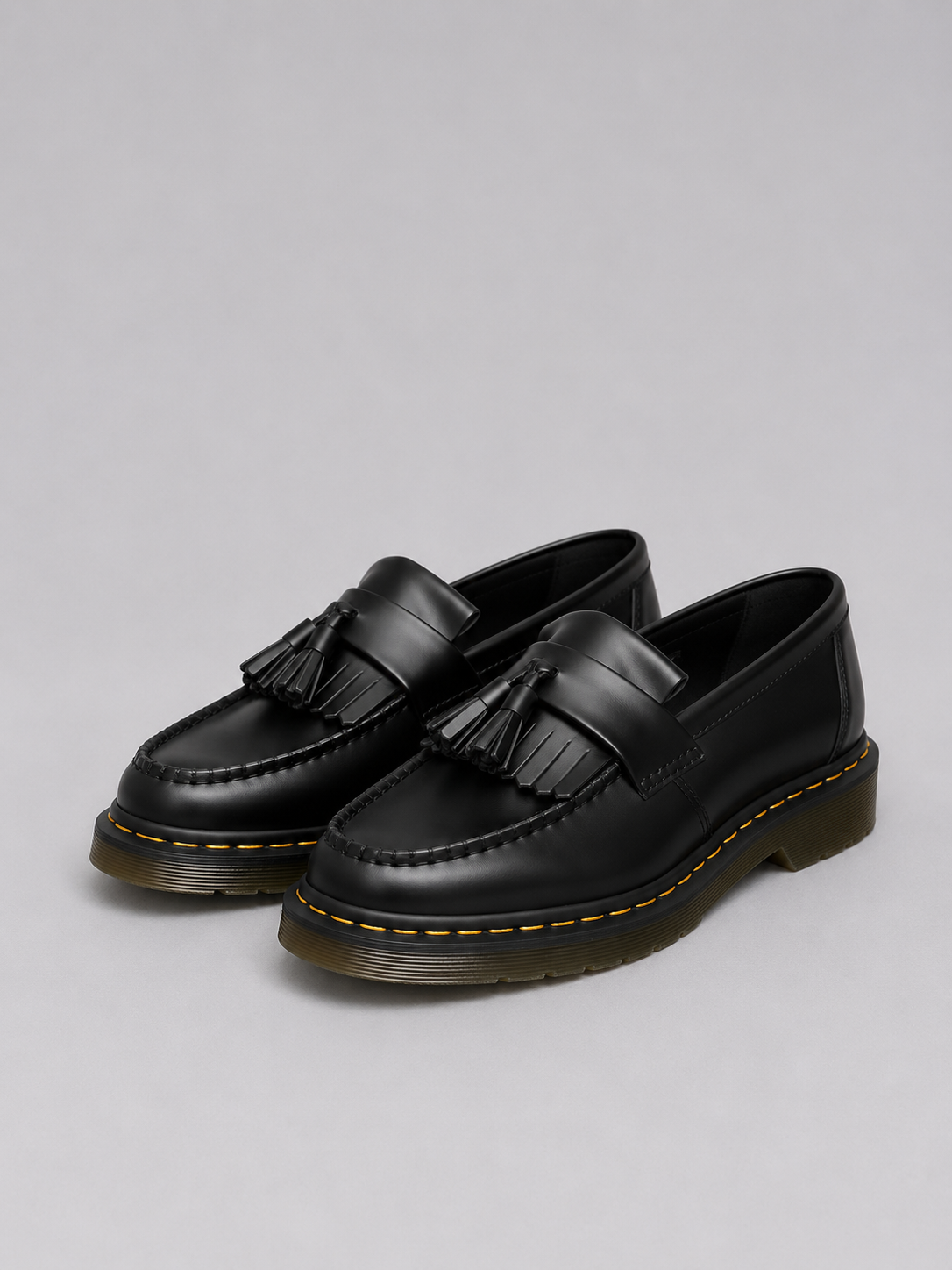 Men's Leather-Look Tassel Loafers