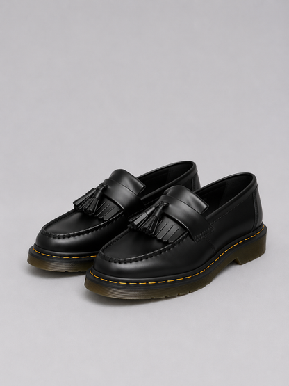 Men's Leather-Look Tassel Loafers