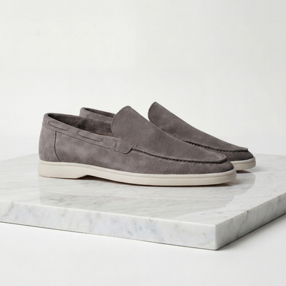 Men's Suede-Look Slip-On Loafers