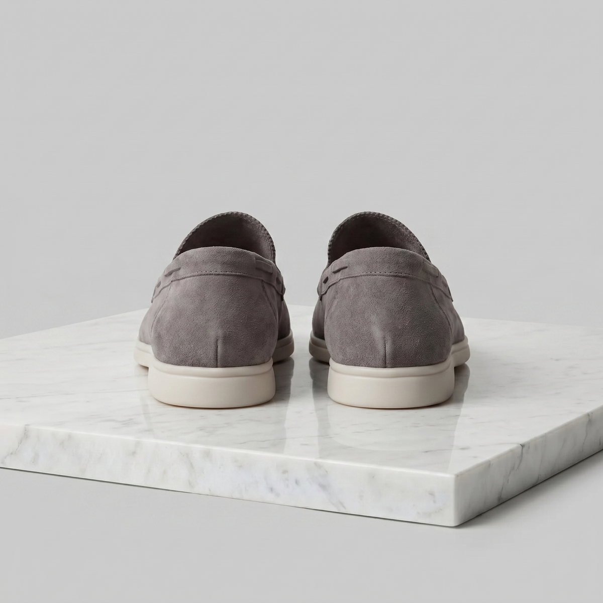 Men's Faux Suede Slip-On Loafers