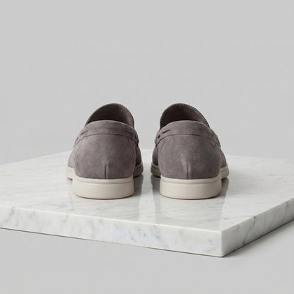 Men's Suede-Look Slip-On Loafers