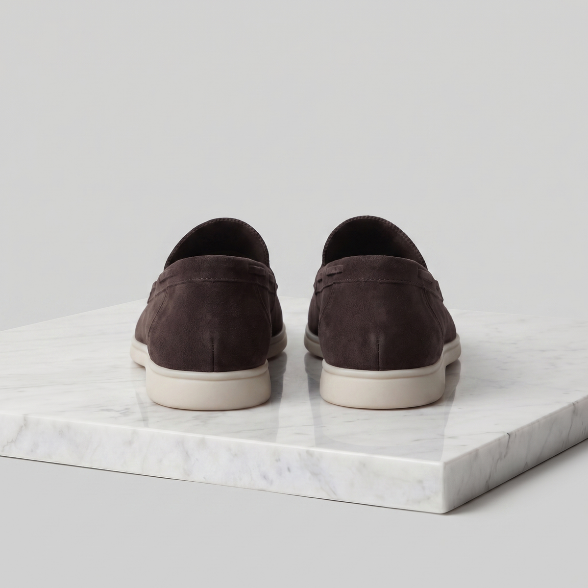 Men's Faux Suede Slip-On Loafers