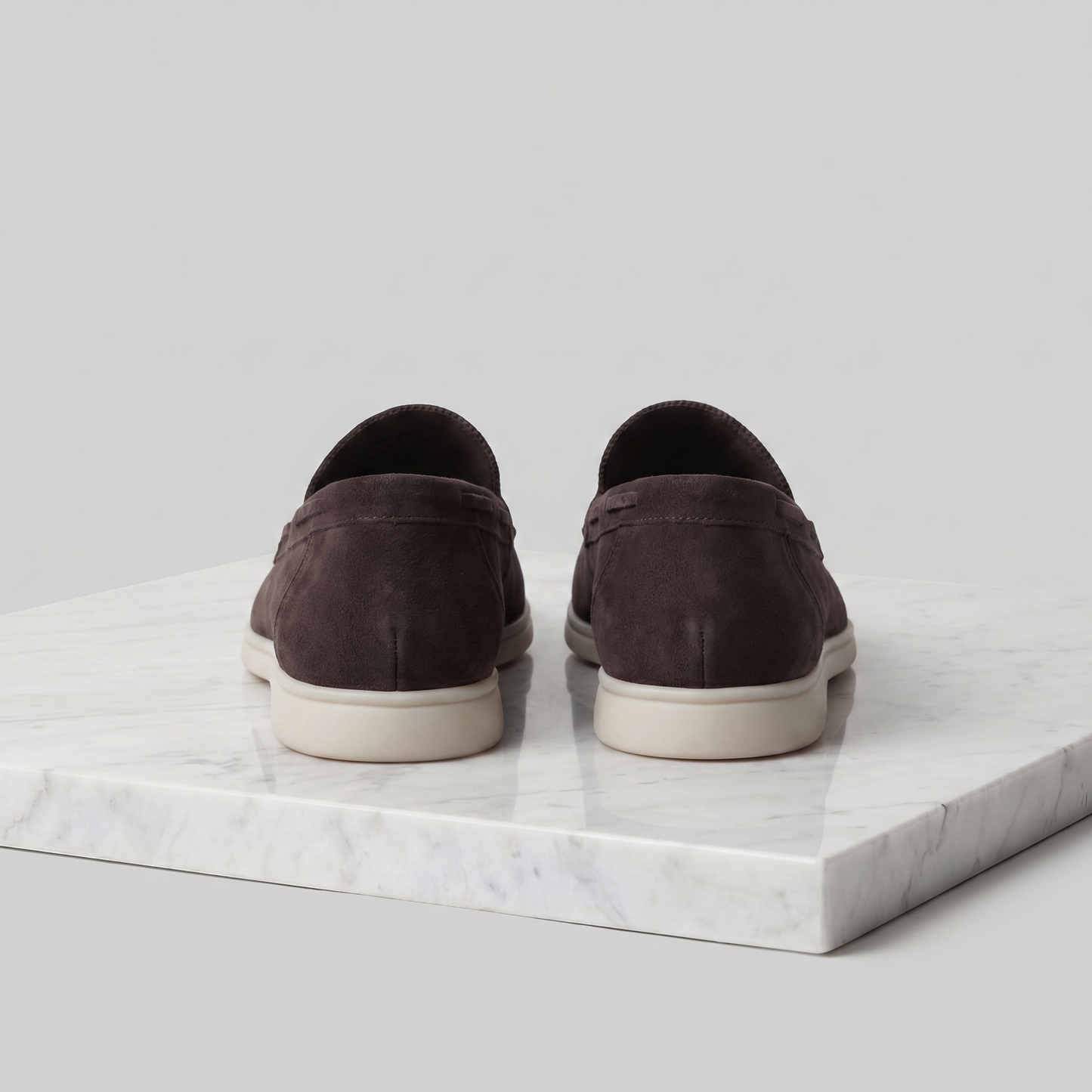 Men's Suede-Look Slip-On Loafers