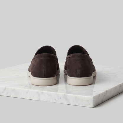 Men's Suede-Look Slip-On Loafers