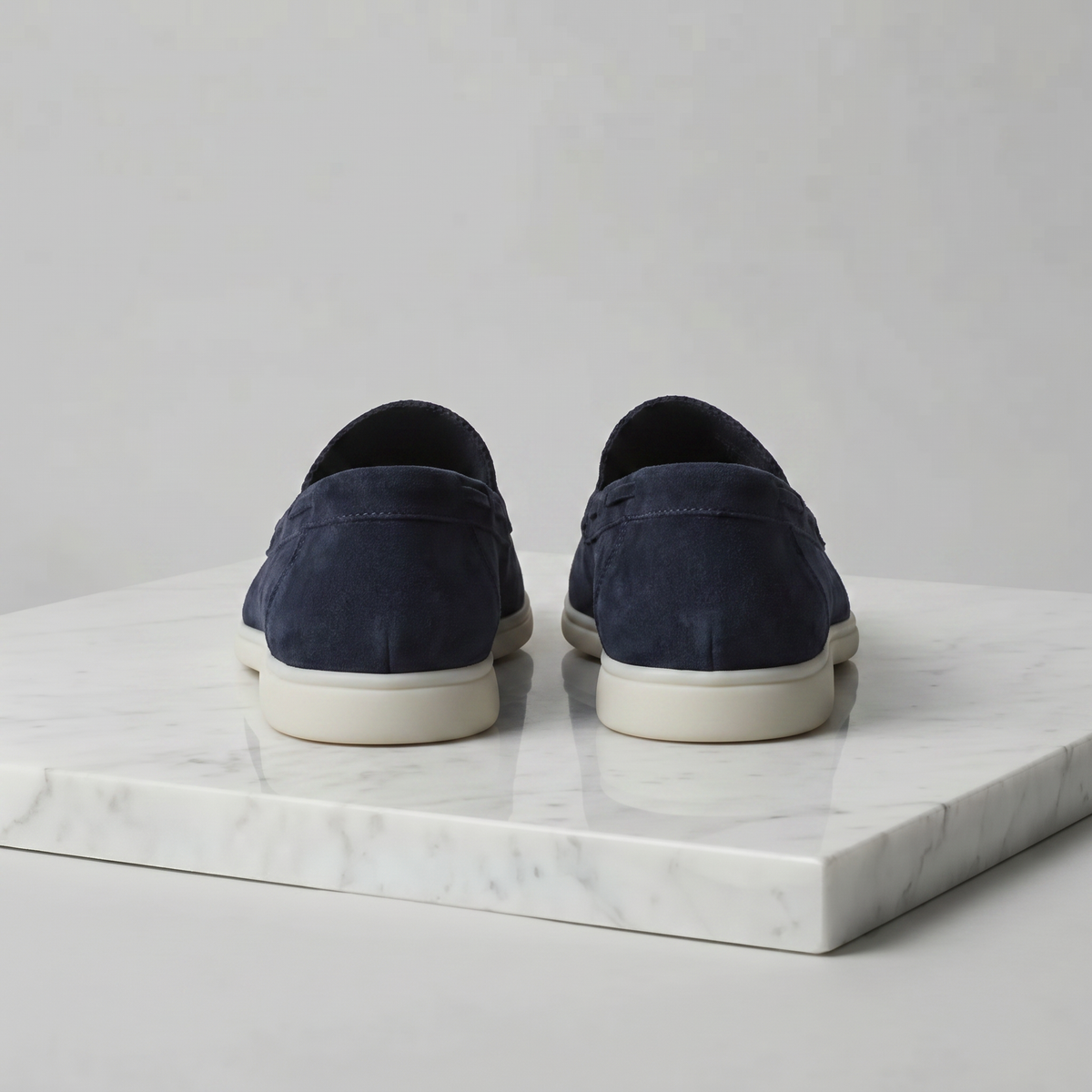 Men's Faux Suede Slip-On Loafers