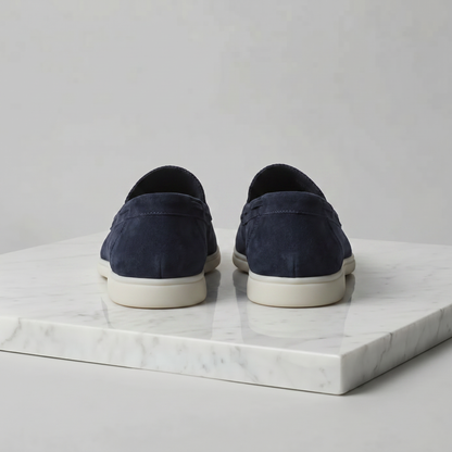 Men's Suede-Look Slip-On Loafers
