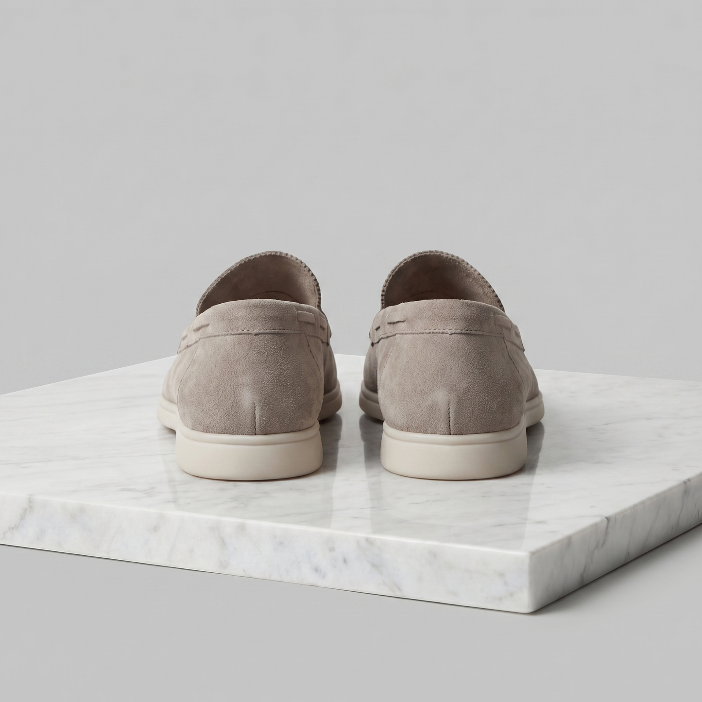 Men's Suede-Look Slip-On Loafers