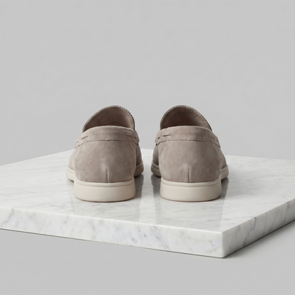 Men's Suede-Look Slip-On Loafers