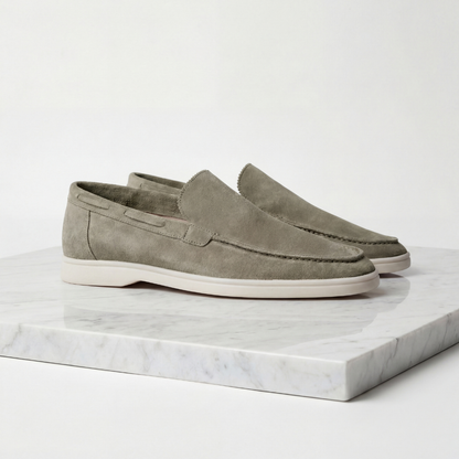 Men's Suede-Look Slip-On Loafers