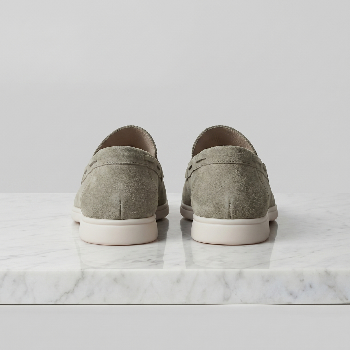 Men's Faux Suede Slip-On Loafers