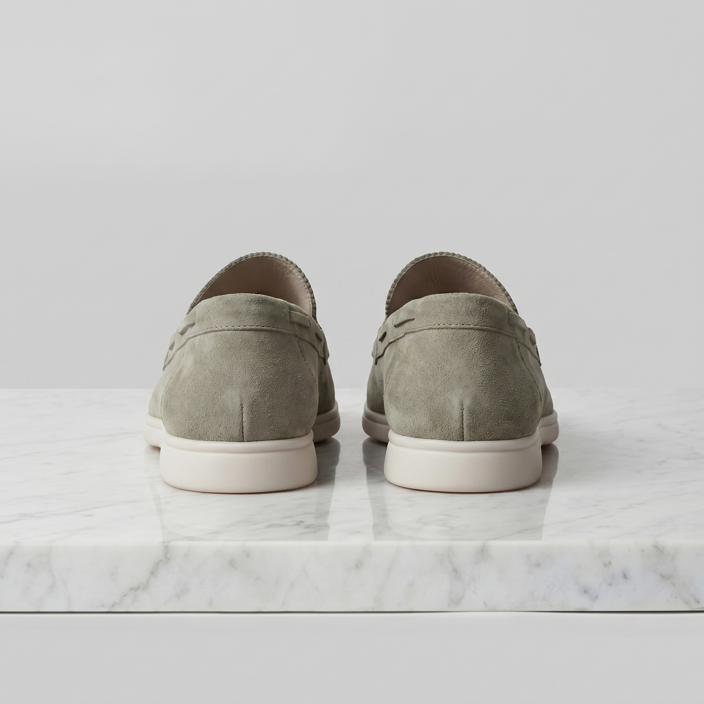 Men's Suede-Look Slip-On Loafers