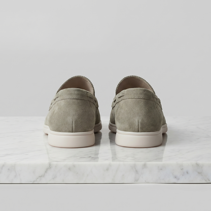 Men's Suede-Look Slip-On Loafers