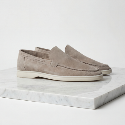 Men's Suede-Look Slip-On Loafers