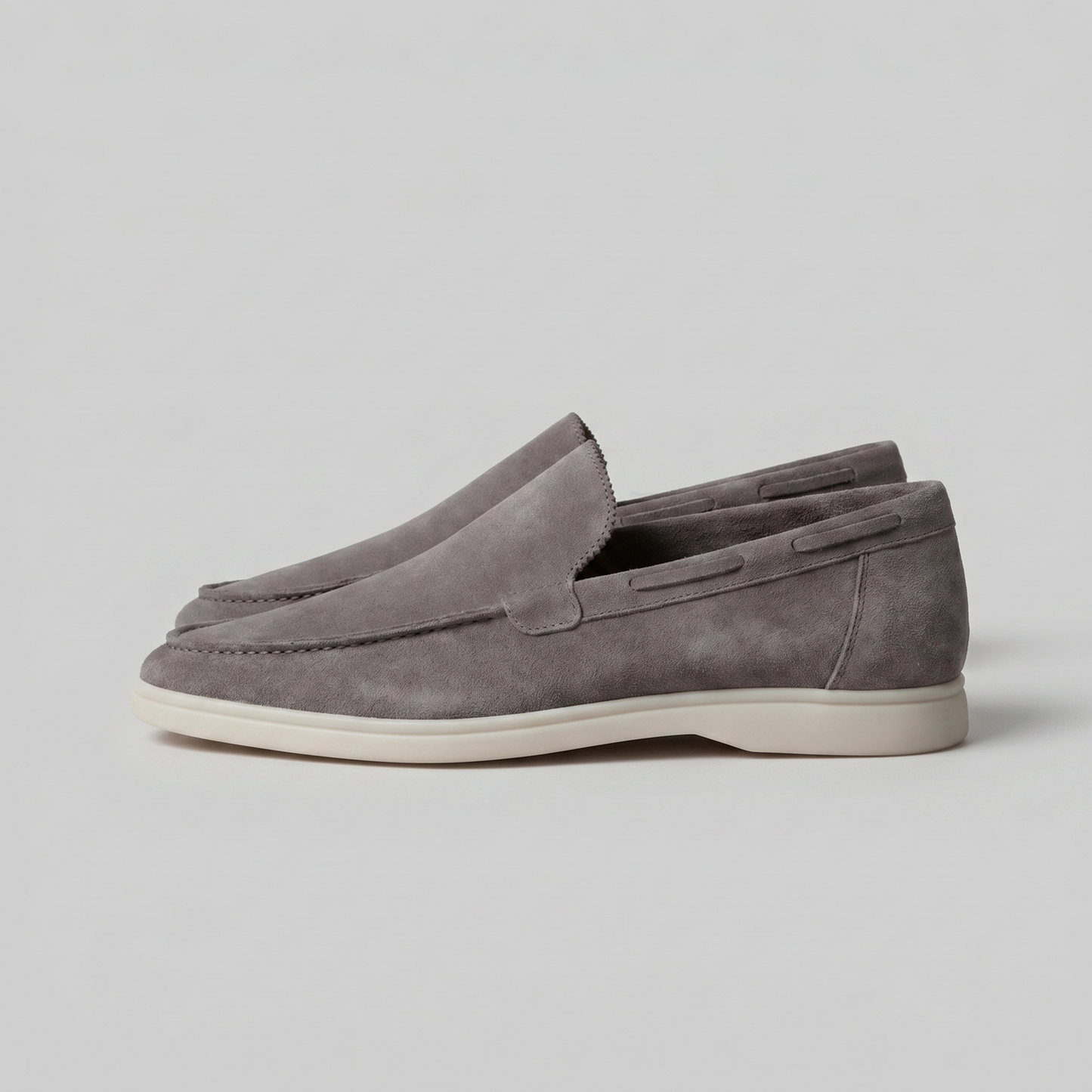 Men's Suede-Look Slip-On Loafers