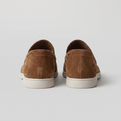 Men's Suede-Look Slip-On Loafers