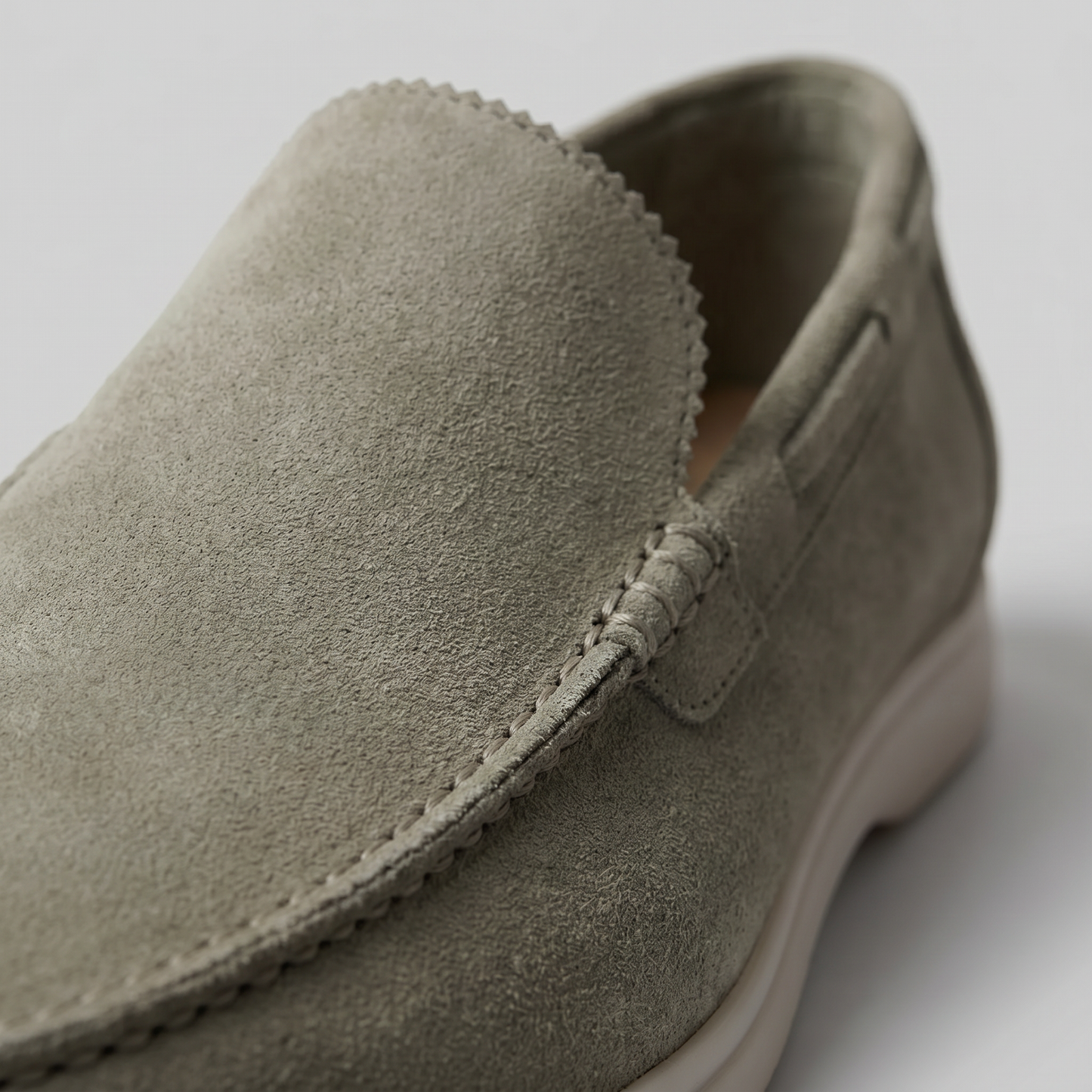 Men's Suede-Look Slip-On Loafers