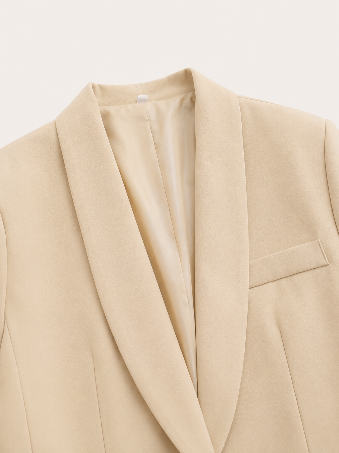 Women's Belted Blazer and Wide-Leg Trouser Suit Set