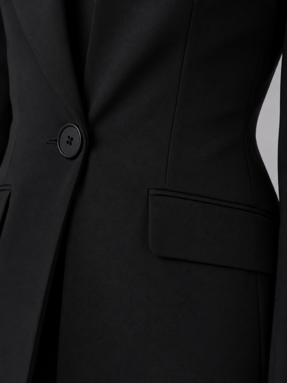 Women's Tailored Blazer and Wide-Leg Trouser Suit Set