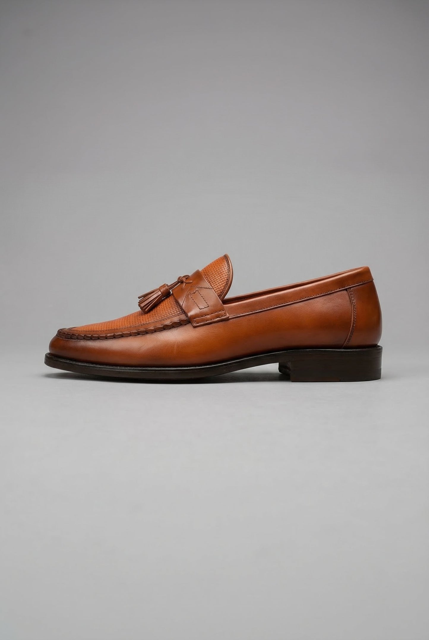 Men's Woven Tassel Slip-On Loafers