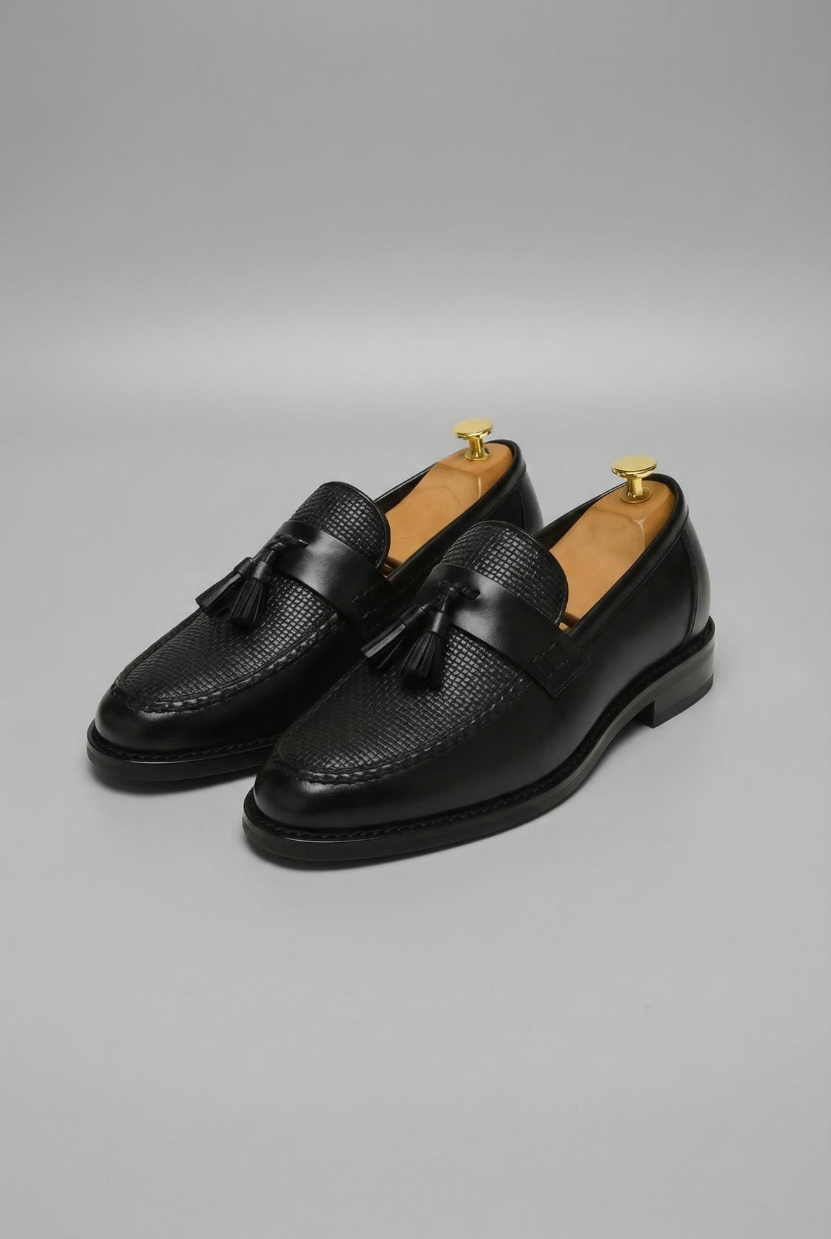 Men's Woven Tassel Slip-On Loafers