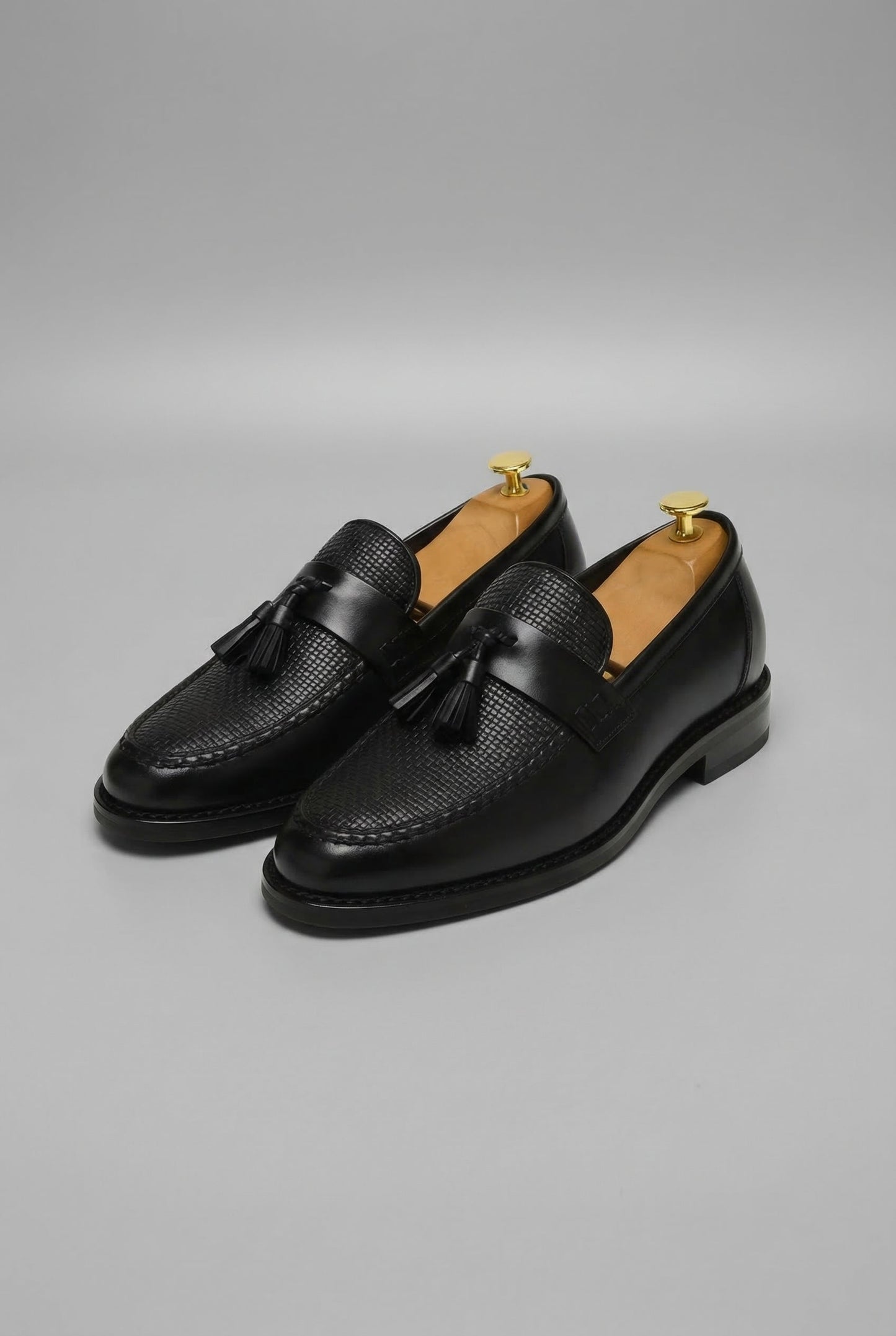 Men's Woven Tassel Slip-On Loafers