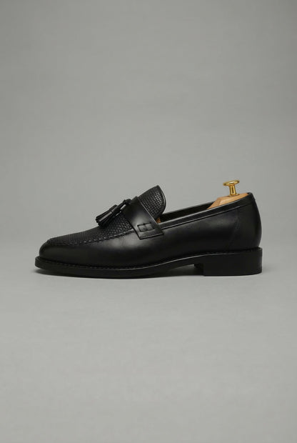 Men's Woven Tassel Slip-On Loafers
